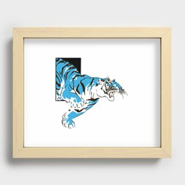 meow Recessed Framed Print