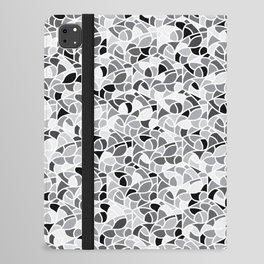 Grey Mosaic iPad Folio Case