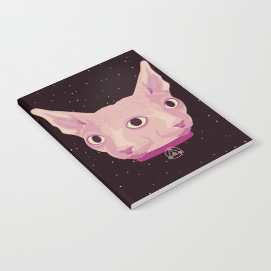 Two-Faced Sphynx From Outer Space Notebook