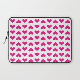 Pink Hearts  Laptop Sleeve