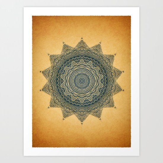 Sun Symbol Art Print