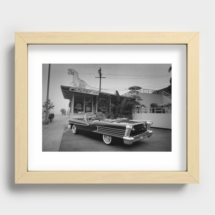 1958 Olds Convertible Recessed Framed Print