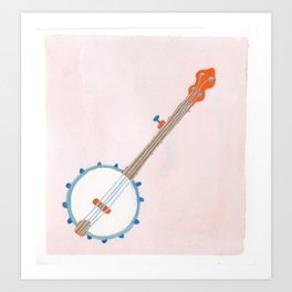 Southern Hygge: Banjo Art Print