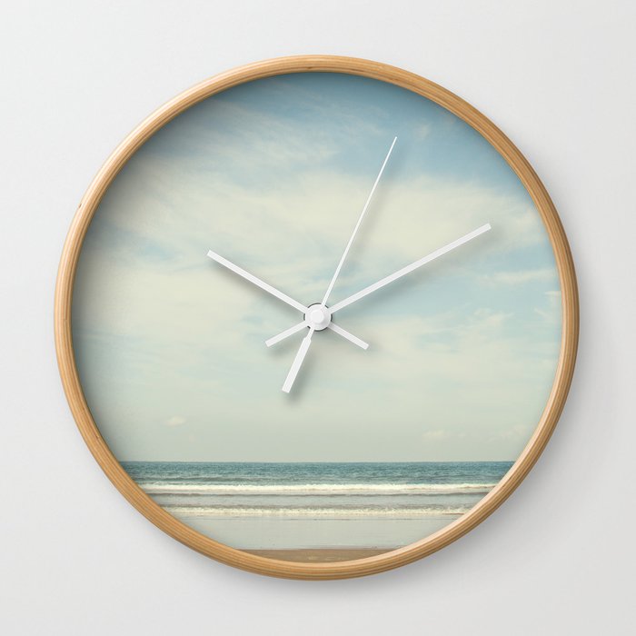 A calm Beach Wall Clock