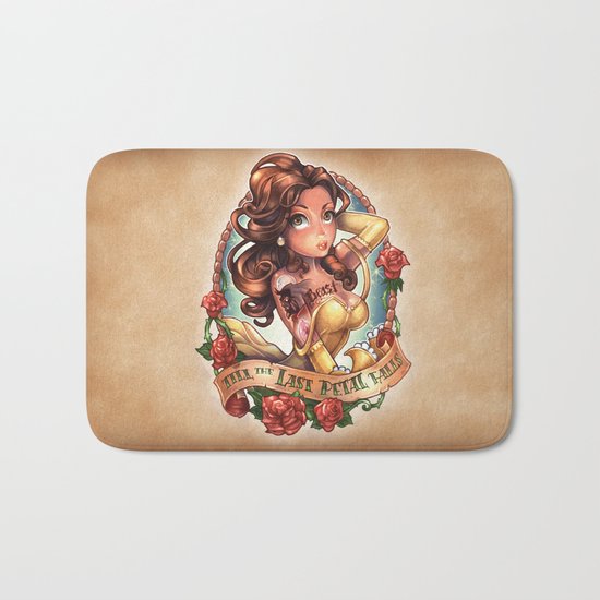 Till The Last Petal Falls Bath Mat