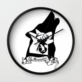 The Marauders  Wall Clock | Movies & TV, Black and White 