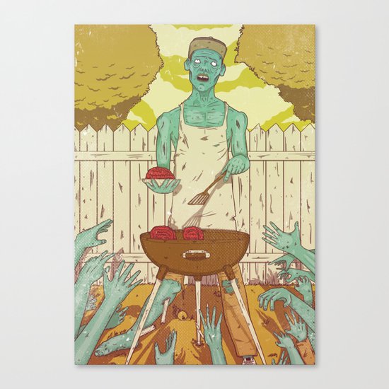 It's sunday Canvas Print