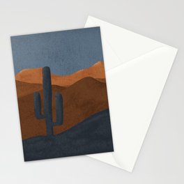 Evening Desert Stationery Cards