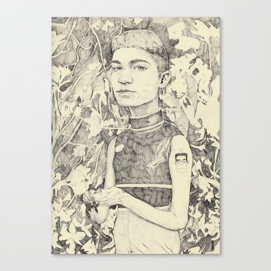 grimes Canvas Print