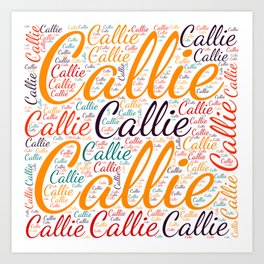 Callie Art Print