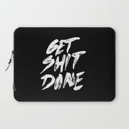 Motivational Laptop Sleeve | Vintage, Love, Black and White, Typography 