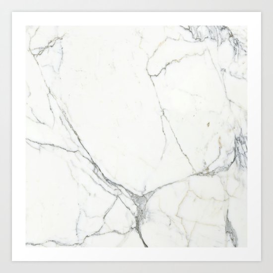 Marble Art Print