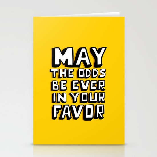 Happy Hunger Games! Stationery Cards
