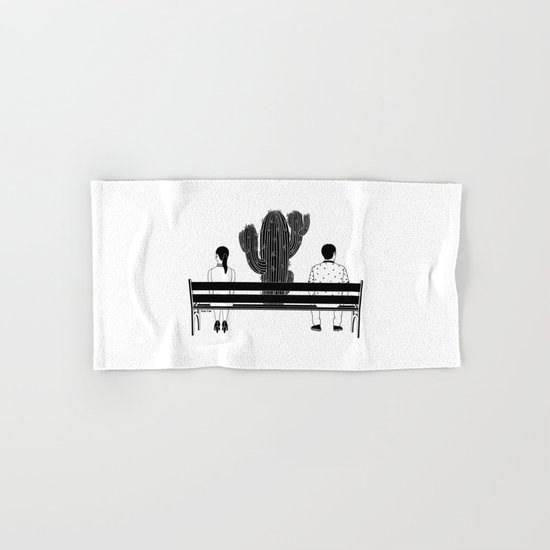 Loud Silence Between Us Hand & Bath Towel