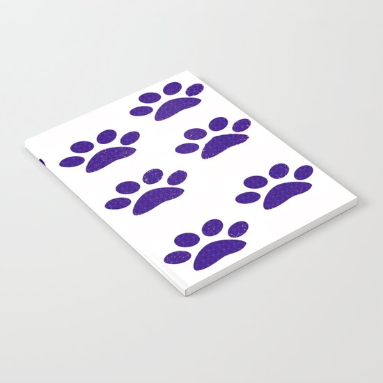 Purple Paws Notebook