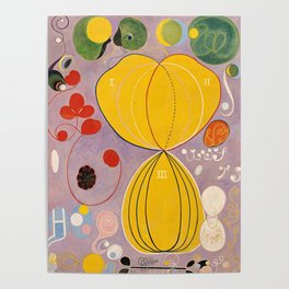 The Ten Largest, Group IV, No.7 by Hilma af Klint Poster