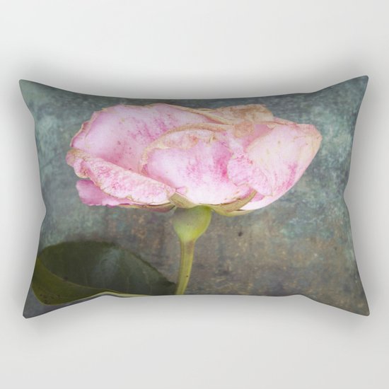Wilted Rose III Rectangular Pillow