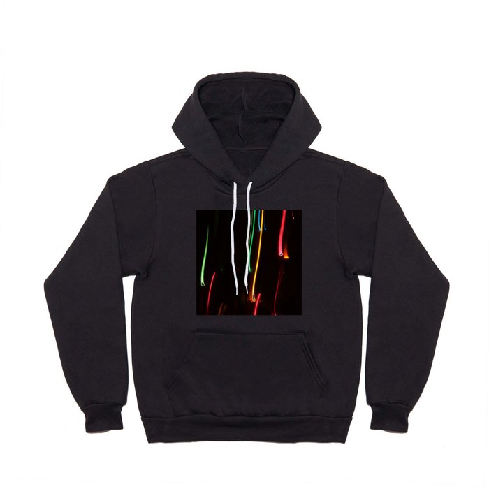 Abstract Motion Lights Hoody
