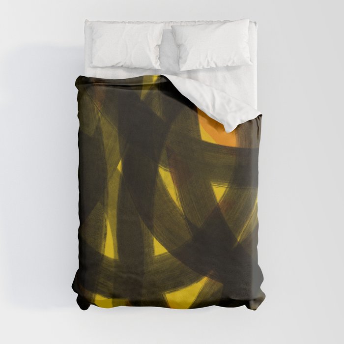 Expressionist Painting. Abstract 244. Duvet Cover