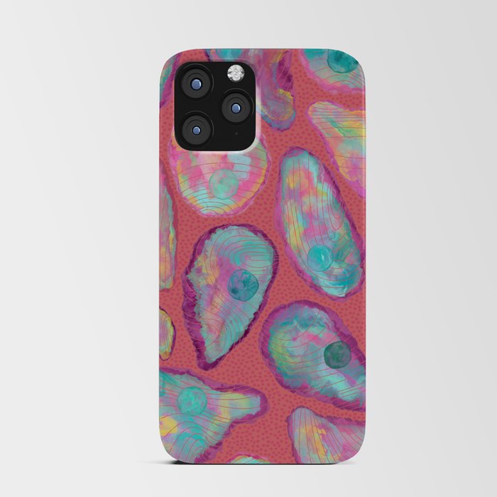 Coral Oysters iPhone Card Case
