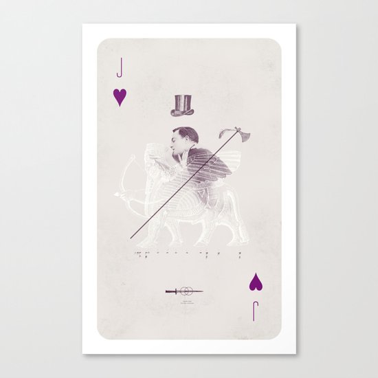 Jack of Hearts Canvas Print