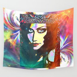 Amy in the Vortex Wall Tapestry