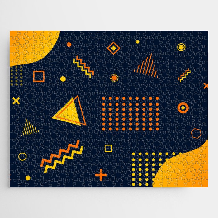 Geometric Abstract Jigsaw Puzzle