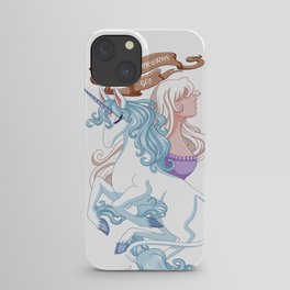 Where do unicorns go? iPhone Case