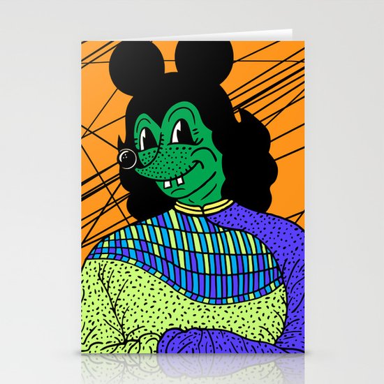 THE GREEN LADY. Stationery Cards