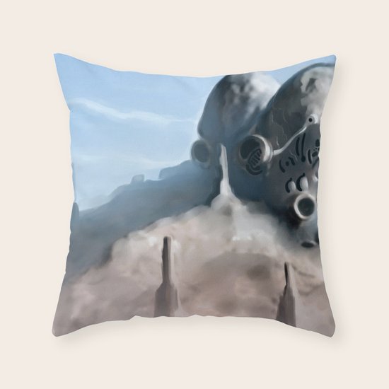 Broken Throw Pillow