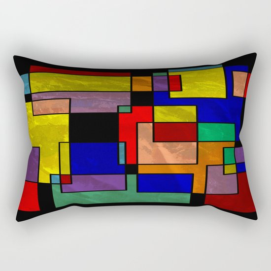 Abstract #316 Rectangular Pillow