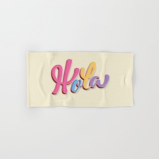 Hola Hand & Bath Towel