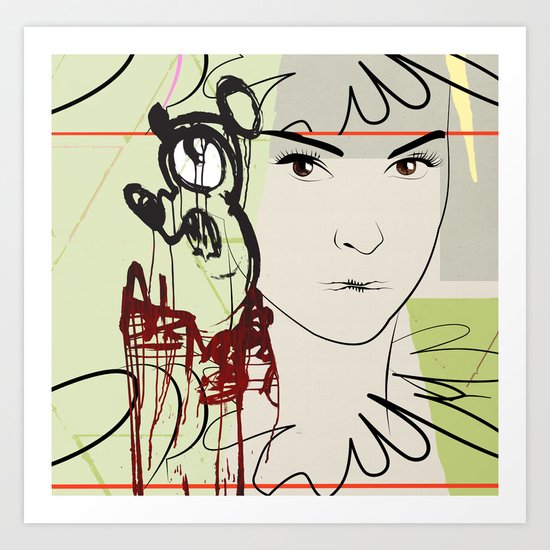 Natalie Art Print