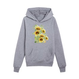 Just For You - Sunflowers Kids Pullover Hoodies