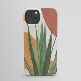 Abstract Agave Plant iPhone Case