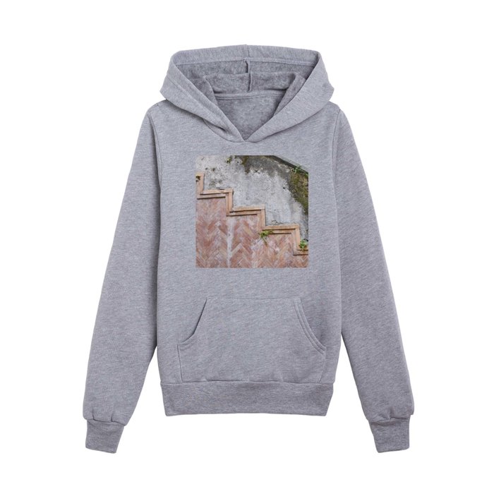 Rustic Amalfi Wall #1 #travel #wall #art #society6 Kids Pullover Hoodie