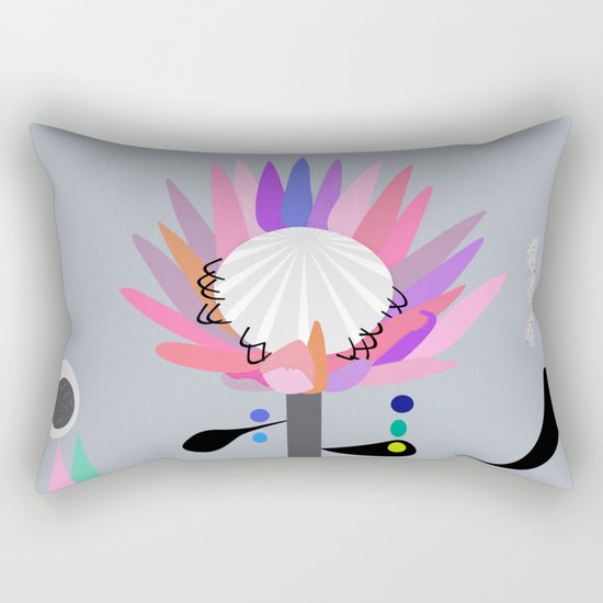 In Full Bloom Rectangular Pillow