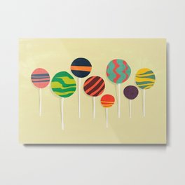 Sweet lollipop Metal Print