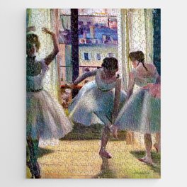 Edgar Degas "Three dancers in an exercise hall" Jigsaw Puzzle