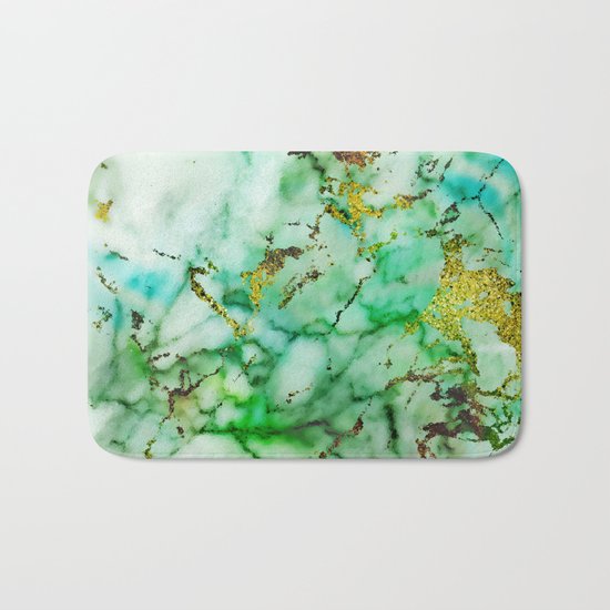 Marble Effect #3 Bath Mat