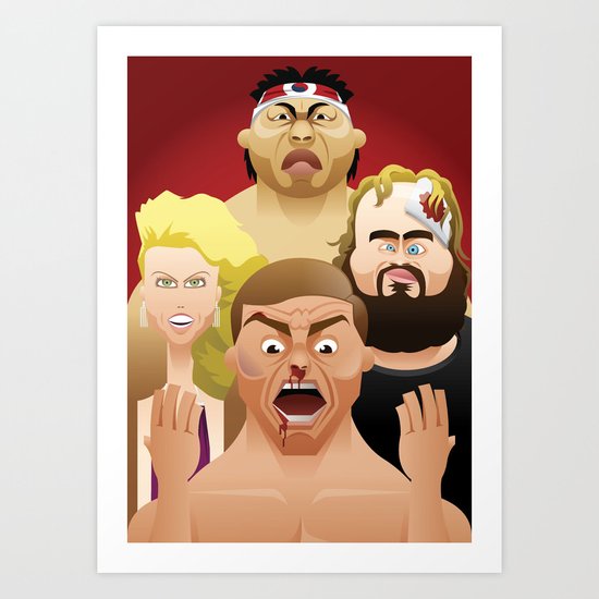 Bloodsport Art Print