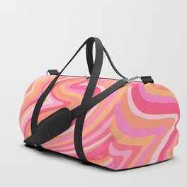 Sunshine Melt – Pink & Peach Palette Duffle Bag