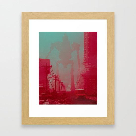 OVERLORD (everyday 07.23.18) Framed Art Print by beeple | Society6