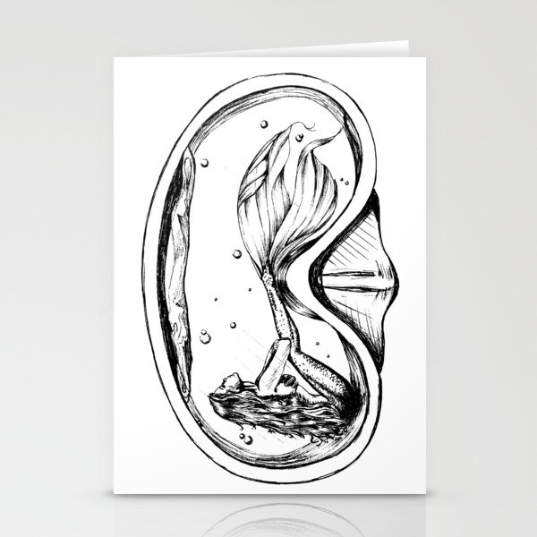 Water in Your Eyes Stationery Cards