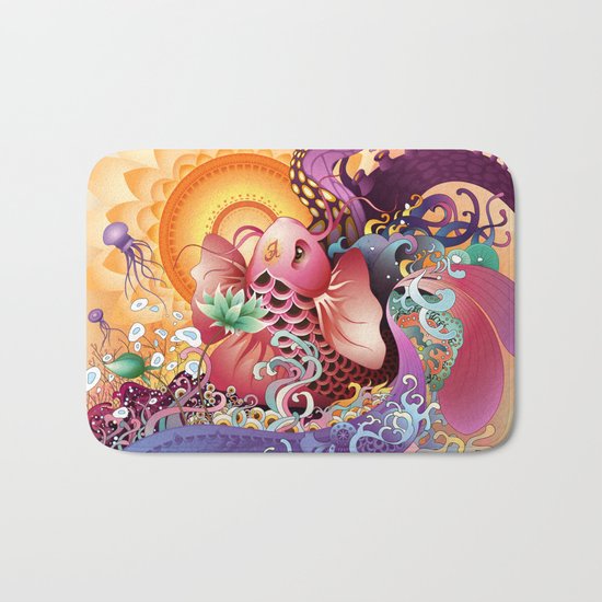 Koi Bath Mat