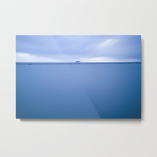 Marine Lake Metal Print
