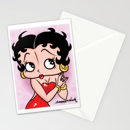 Betty Boop OG by Art In The Garage Stationery Card