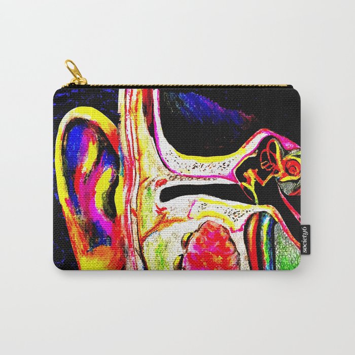 Listening in Color Carry-All Pouch