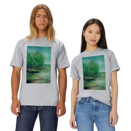 Green riverside nature T Shirt