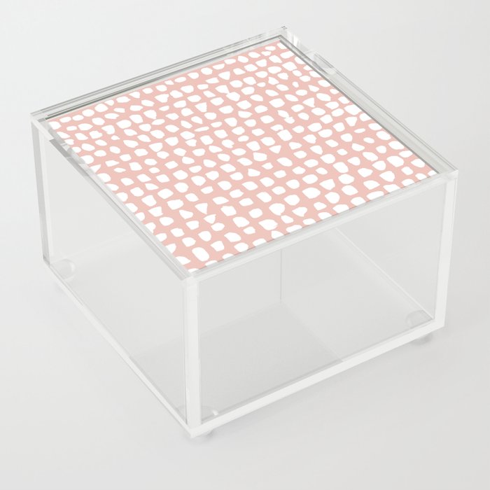 Dots (Pink) Acrylic Box